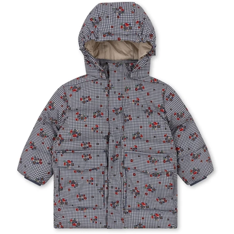 Konges Sløjd Blossom Check Nutti Down Jacket