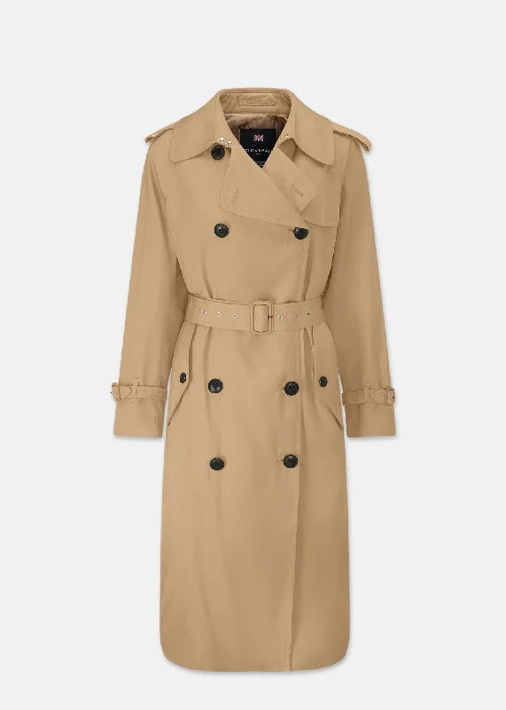 Darcy Trench Coat Stone