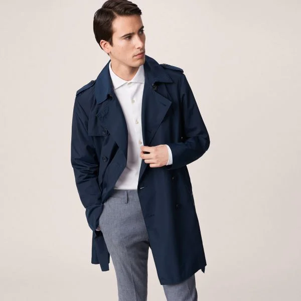 GANT Diamond G Lightweight Packable Trench Coat