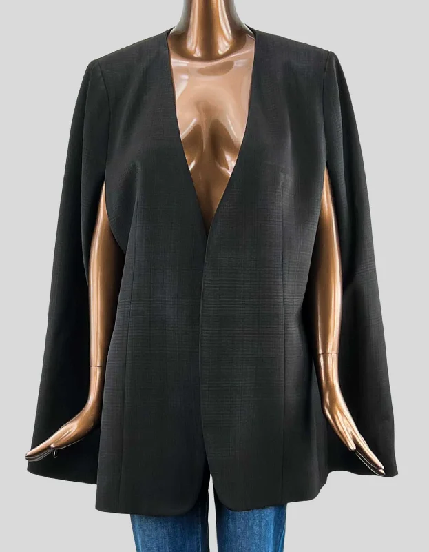 Totême Black Dinner Cape Blazer - S | 4 US | 36 FR